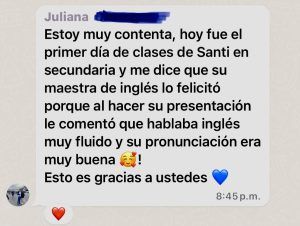 Clases de ingles para niños