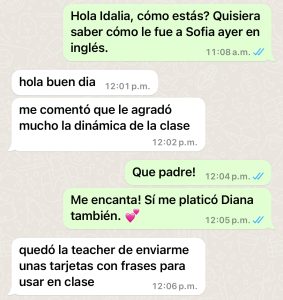 Clases de inglés para niños
